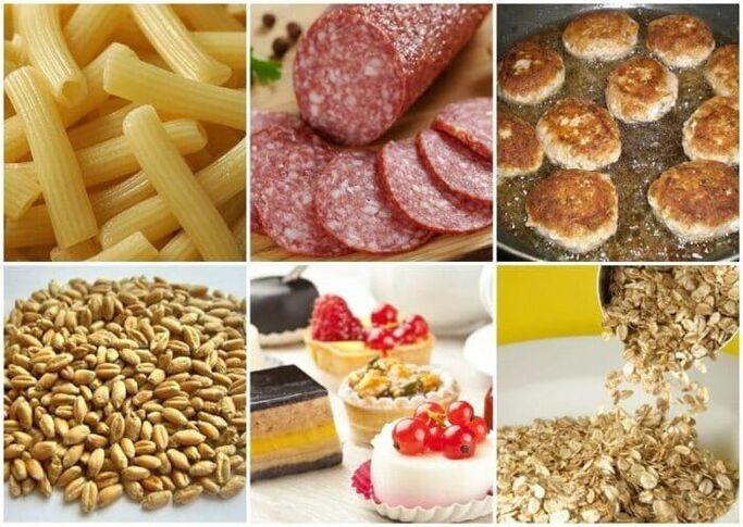 Generi alimentari e pasti per una dieta senza glutine