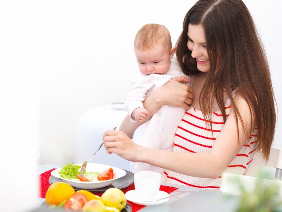 nutrizione ipoallergenica per una madre che allatta e un bambino