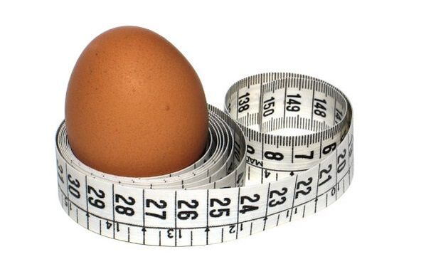 regolare la dieta a base di uova