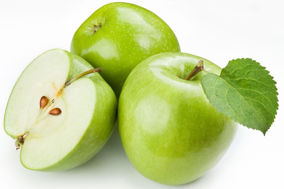 Le mele possono essere incluse nella dieta di una giornata di digiuno con kefir
