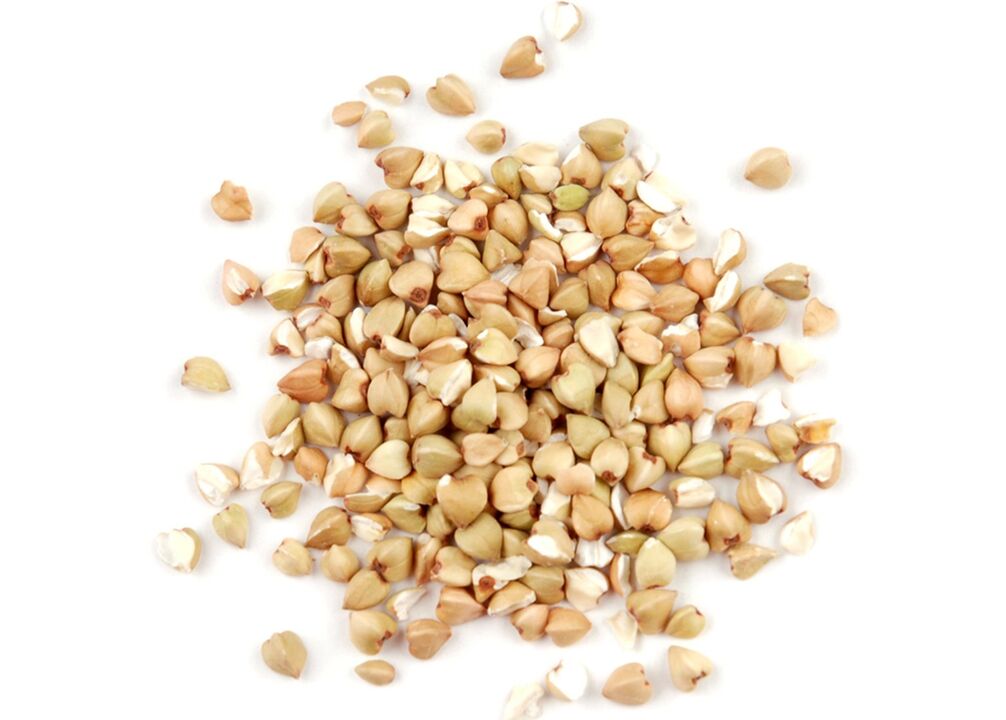 Per una dieta mono, si consiglia di utilizzare il grano saraceno verde più sano